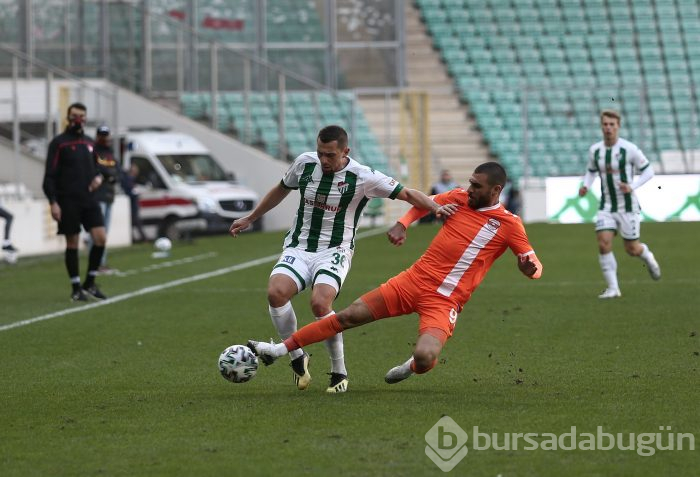 Bursaspor - Adanaspor maçından kareler