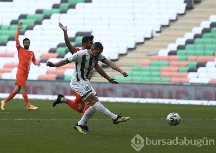 Bursaspor - Adanaspor maçından kareler
