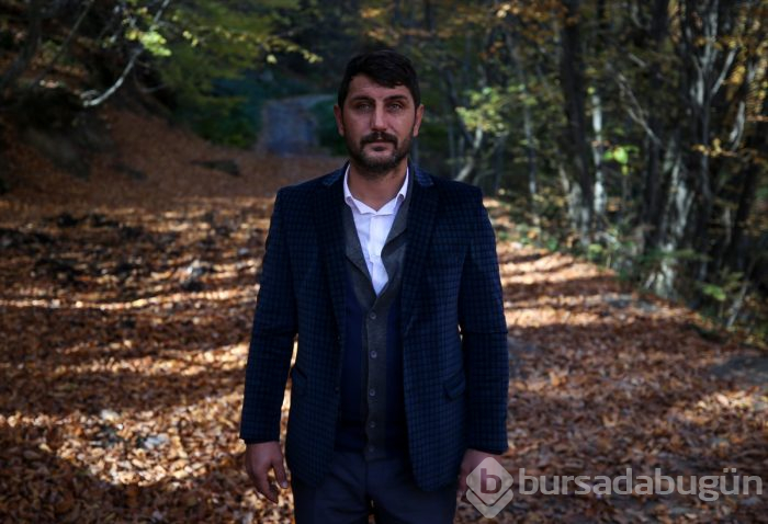 Bursa'da Uludağ'ın eteklerindeki "Çalıkuşu'nun köyünde" sonbahar güzelliği	