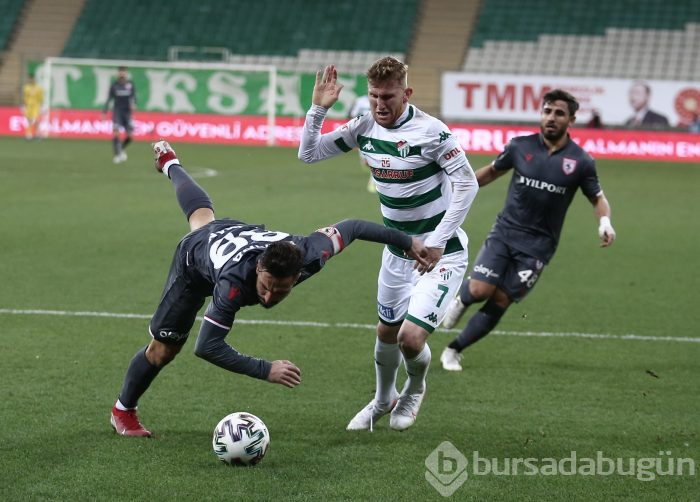 Bursaspor, Yılport Samsunspor maçından kareler
