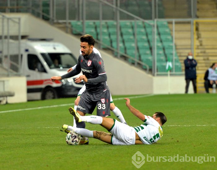 Bursaspor, Yılport Samsunspor maçından kareler