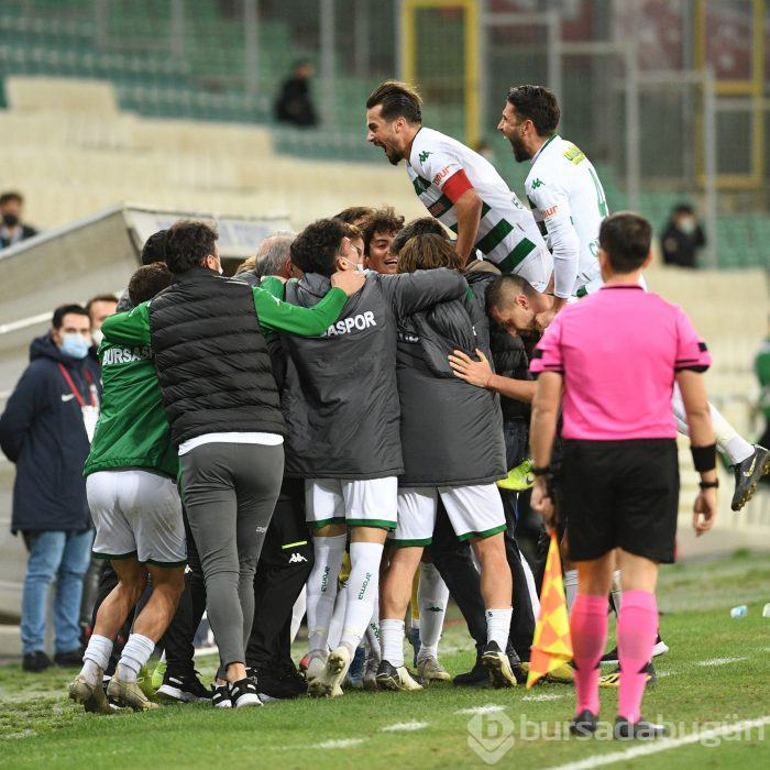 Bursaspor, Yılport Samsunspor maçından kareler