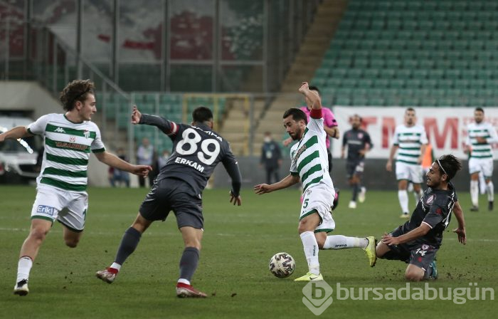 Bursaspor, Yılport Samsunspor maçından kareler