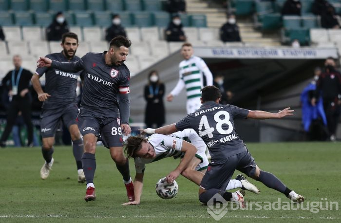 Bursaspor, Yılport Samsunspor maçından kareler