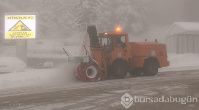 Bursa Uludağ sonunda 'beyaz gelinliğini' giydi 