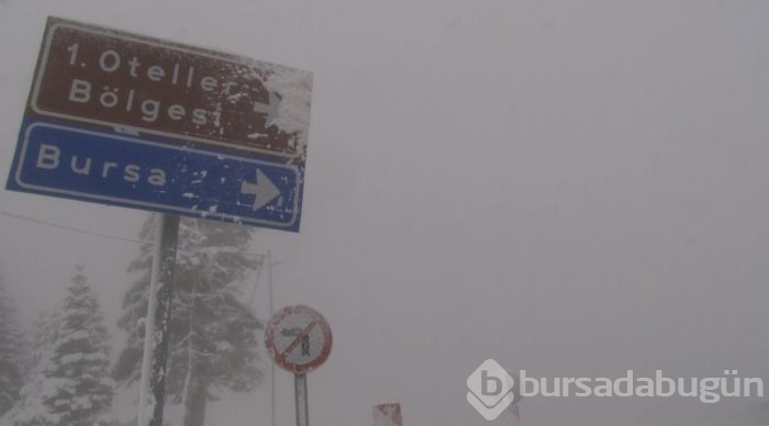 Bursa Uludağ sonunda 'beyaz gelinliğini' giydi 