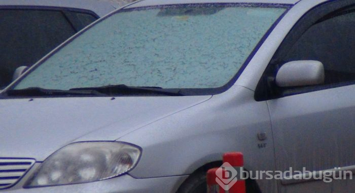 Bursa'da kar yağışı 