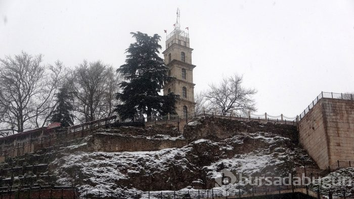 Bursa'da kar yağışı 