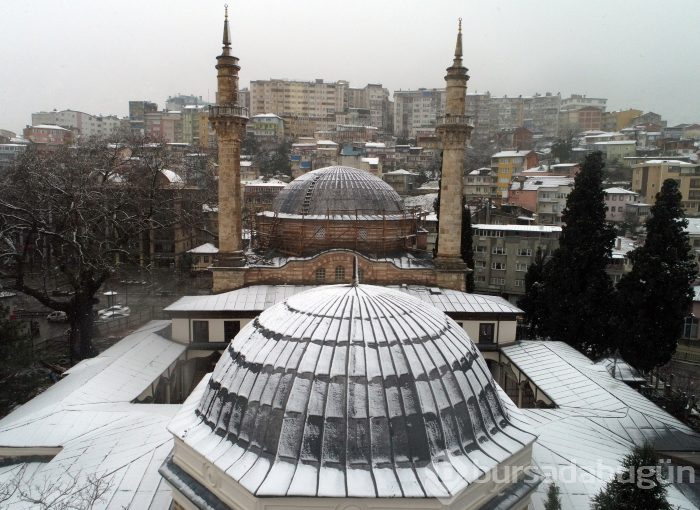 Bursa'da kar yağışı 
