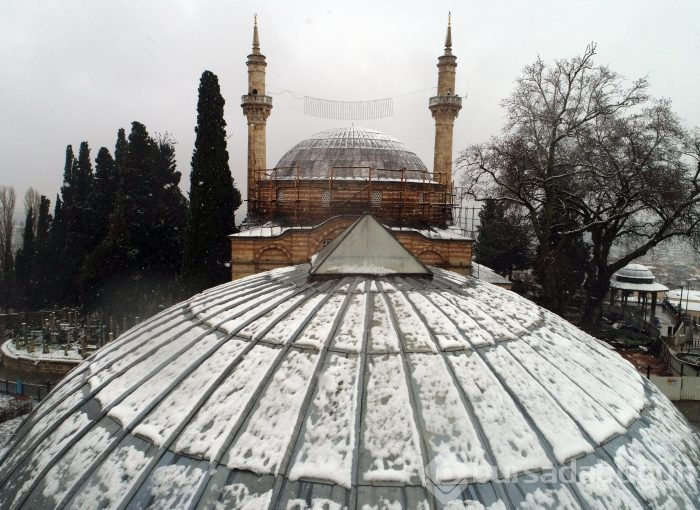 Bursa'da kar yağışı 