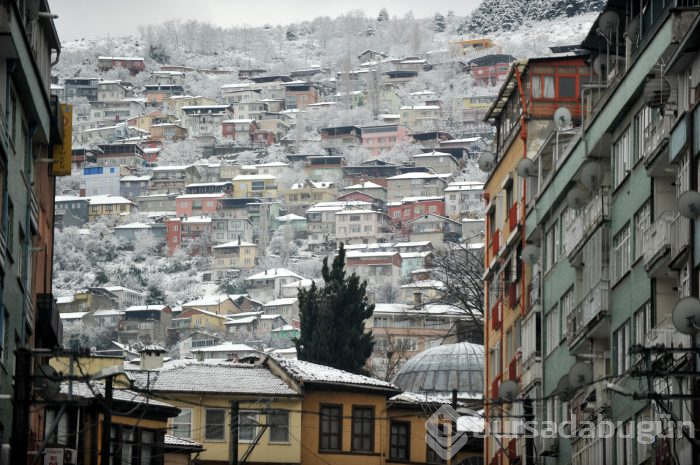 Bursa'da kar yağışı 