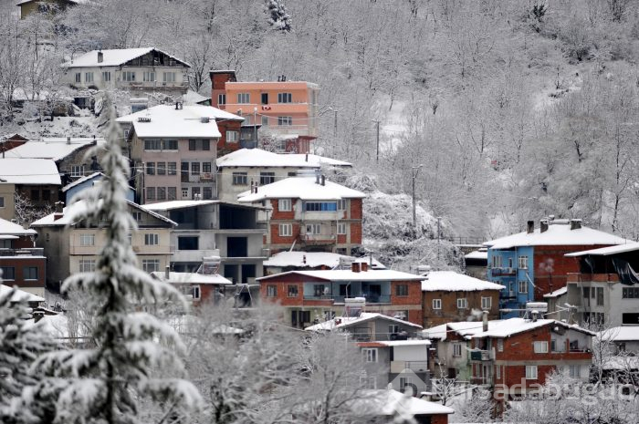 Bursa'da kar yağışı 