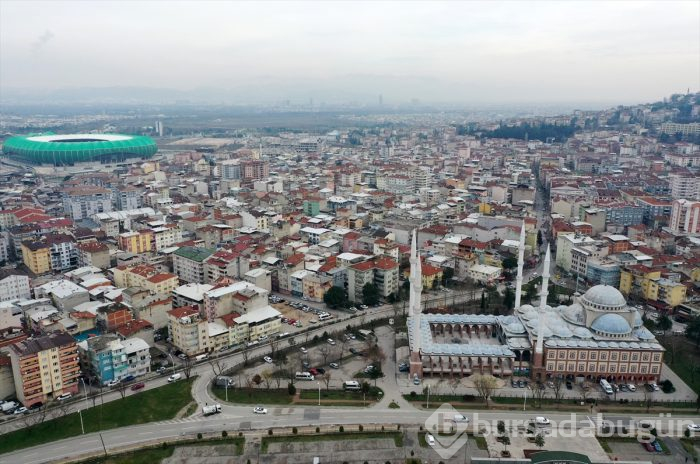 Bursa'dan sokağa çıkma kısıtlaması manzaraları
