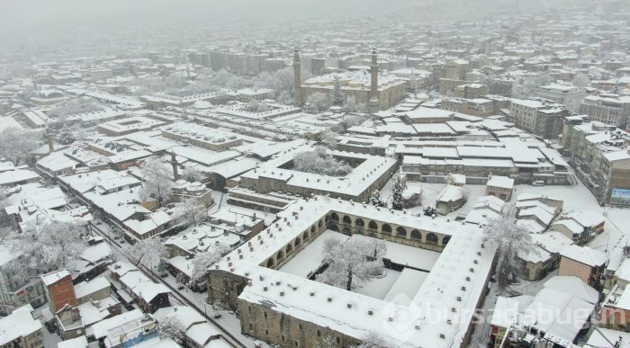 Bursa'dan kar manzaraları