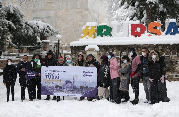Bursa'dan kar manzaraları