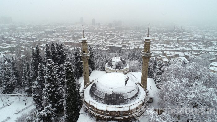Bursa'dan kar manzaraları