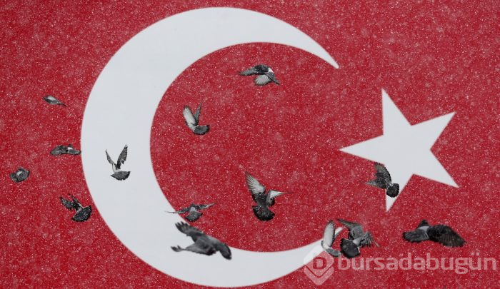 Bursa'dan kar manzaraları