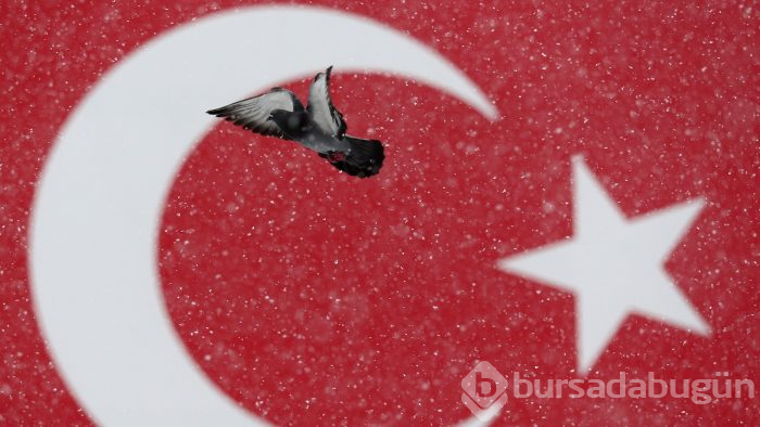Bursa'dan kar manzaraları