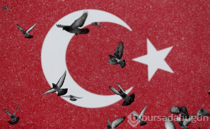 Bursa'dan kar manzaraları