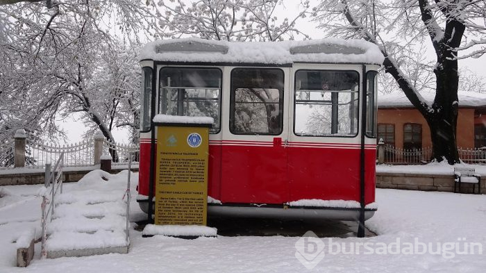 Bursa'dan kar manzaraları