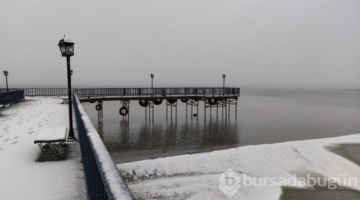 Bursa'dan kar manzaraları