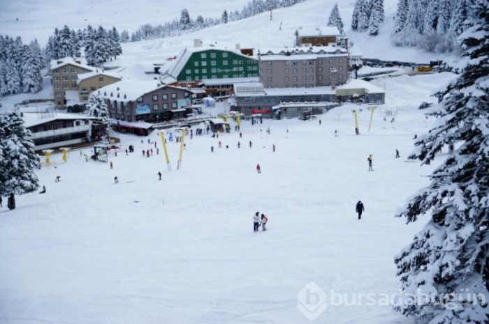 Bursa'dan kar manzaraları