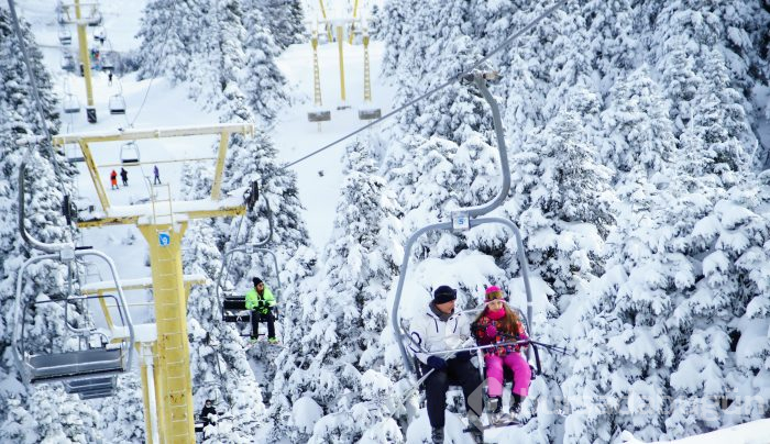 Kar Bursa'ya çok yakıştı