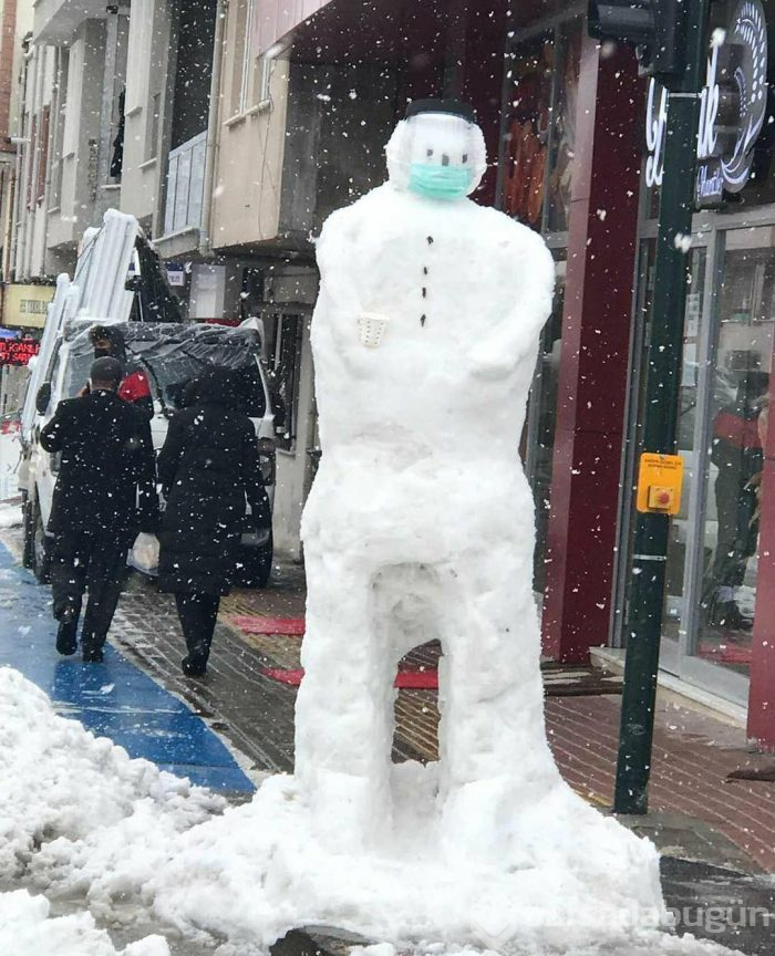 Kar Bursa'ya çok yakıştı