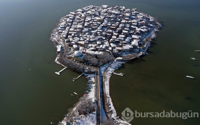 Kar Bursa'ya çok yakıştı