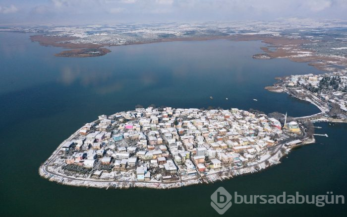 Kar Bursa'ya çok yakıştı