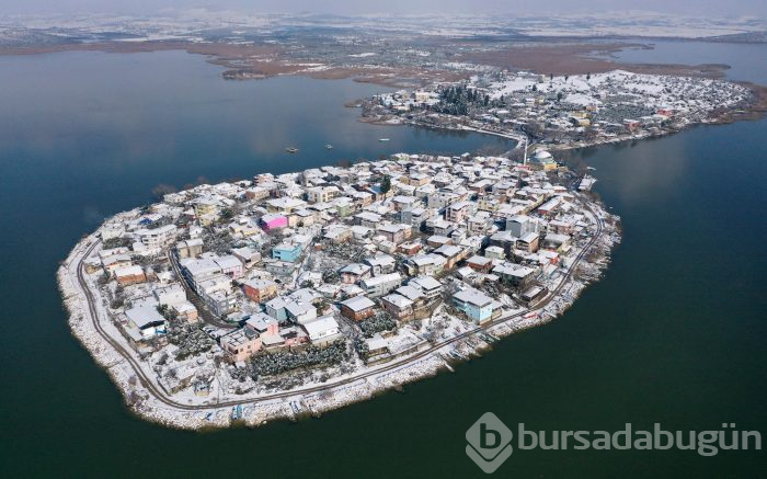 Kar Bursa'ya çok yakıştı