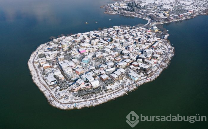 Kar Bursa'ya çok yakıştı