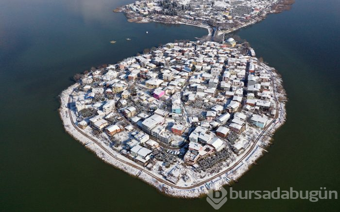 Kar Bursa'ya çok yakıştı