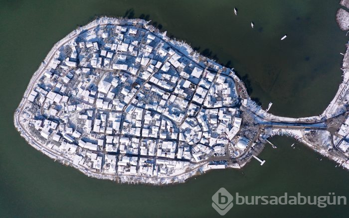 Kar Bursa'ya çok yakıştı