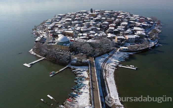 Kar Bursa'ya çok yakıştı