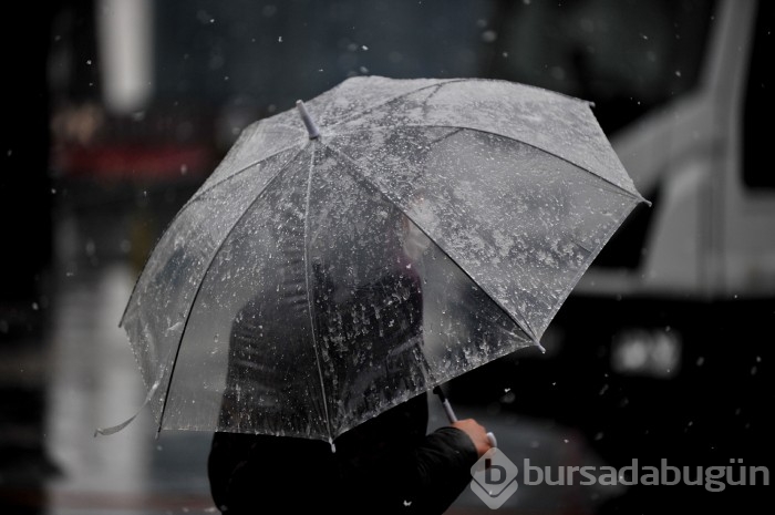 Bursa'dan kar manzaraları