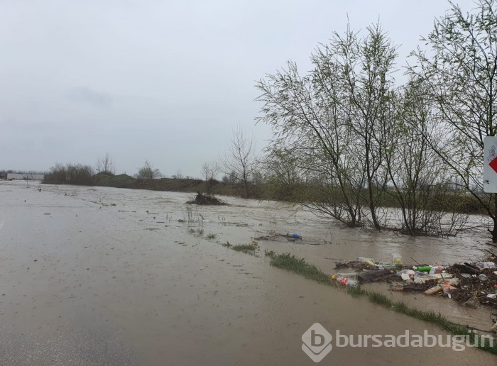 Bursa'da sel alarmı! Dereler taştı
