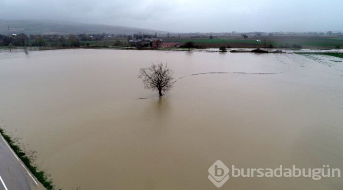 Bursa'da sel alarmı! Dereler taştı