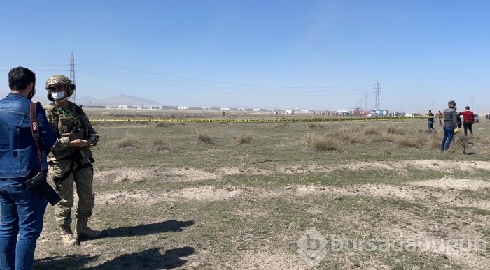 Konya'da askeri gösteri uçağı düştü
