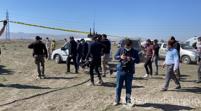 Konya'da askeri gösteri uçağı düştü