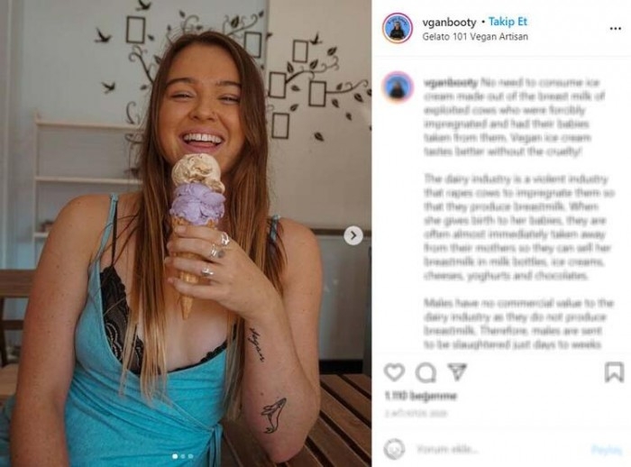 Vegan kadın restorana dalıp ortalığı birbirine kattı...