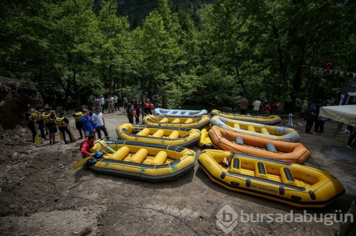 Bursa'da rafting coşkusu!