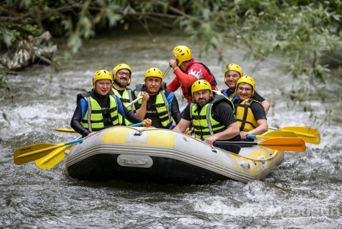 Bursa'da rafting coşkusu!