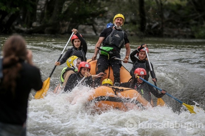 Bursa'da rafting coşkusu!