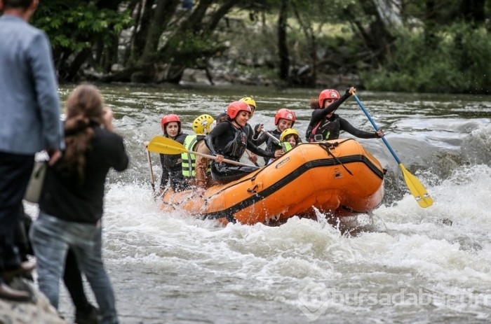 Bursa'da rafting coşkusu!