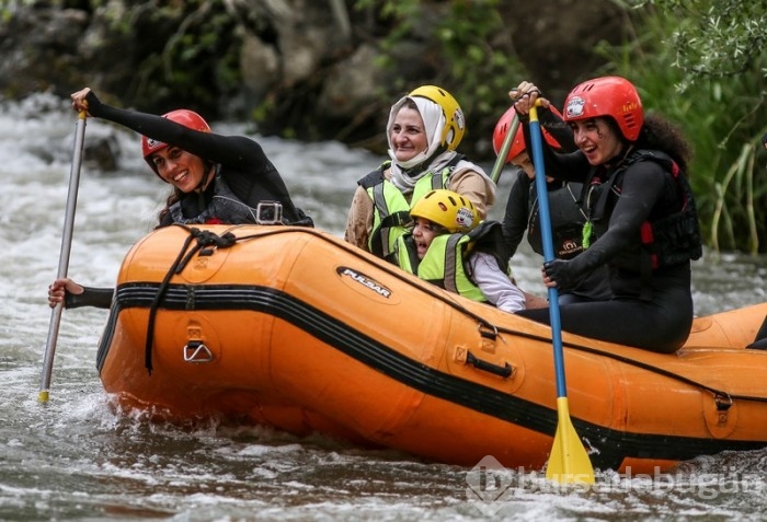 Bursa'da rafting coşkusu!