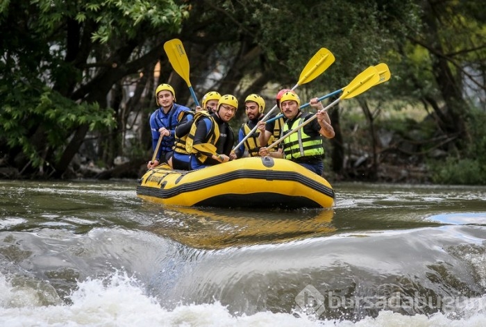Bursa'da rafting coşkusu!