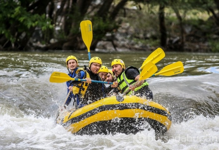 Bursa'da rafting coşkusu!