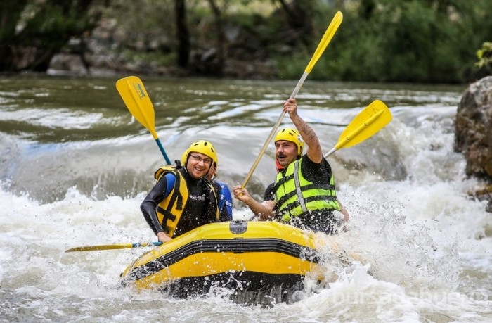 Bursa'da rafting coşkusu!