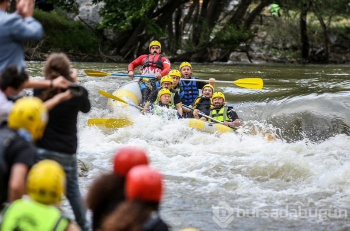 Bursa'da rafting coşkusu!